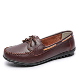 Nurse Flat Shoes Women 2021 Women's Moccasins Loafers Shoes For Female Lace Up Breathable Flats Walking Chaussure