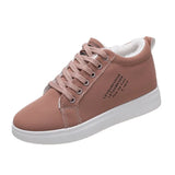 2024 Cotton Shoes Women's Velvet Sports Flat Heels 2023 New Snow Boots Warm Student Casual