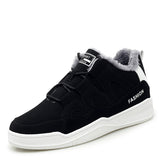 o'clock New Winter Couple Snow Boots Trendy High-top Quality Male Casual Footwear Outdoor Slip Resistant Ankle Lovers