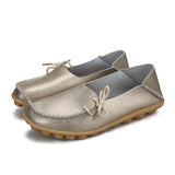 Shoes Casual PU Leather Flat Shoes For Women Round Toe Non Slip Nurse Chef Shoes Women Flats Fashion Chaussure