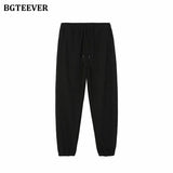 Winter Thicken Fleece Loose Women Pants Trousers 2021 Casual Drawstring Cotton Warm Female Sweatpants Ladies