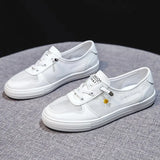 Shoes Woman Modis Slip on Sneakers All-Match Round Toe Tennis Female Slip-on New Summer Cute Sports Casual Small Small