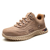 and Men Work Safety Shoes Steel Toe Construction Sneaker Breathable Lightweight Anti-smashing Anti-static Non-slip