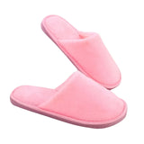 Soft Plush Cotton Couples Slippers Unisex Anti-slip Indoor House Shoes Women's Flip flops Home Slippers Autumn Winter